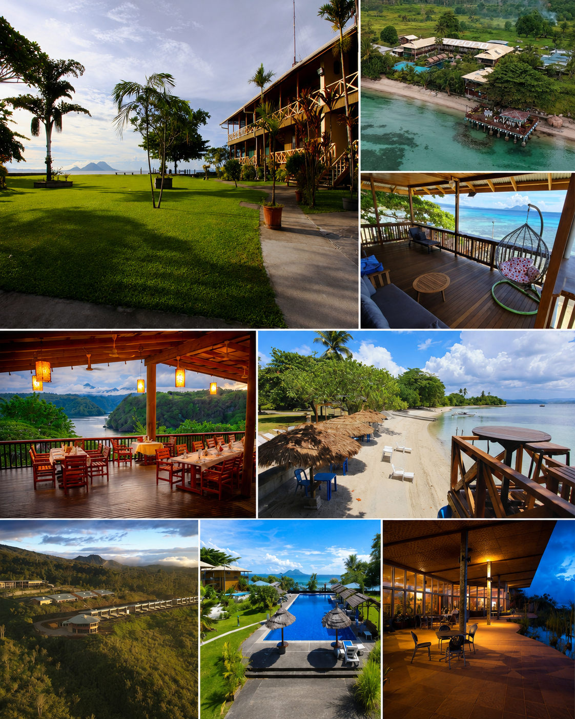 Premium lodges, resorts and dining terraces